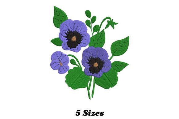 Charming Pansy Blossom