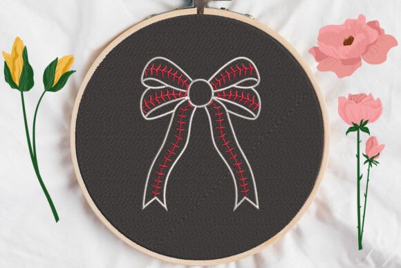 Cute Baseball Bow: A Designer’s Real-World Embroidery Review