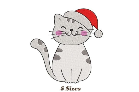 Cute Cat Christmas: A Festive Embroidery Must-Have