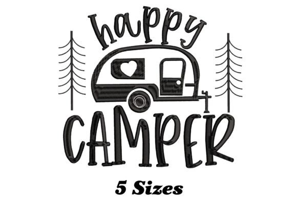 Happy Camper: A Seasonal Embroidery Design Review
