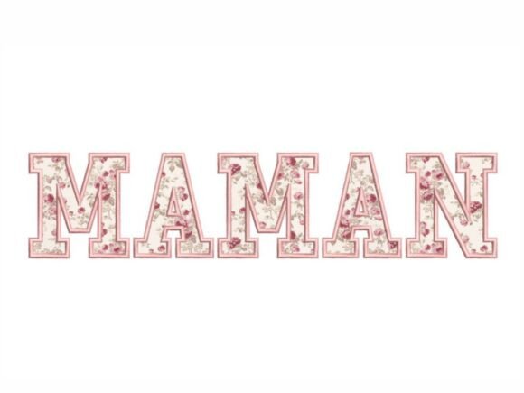 Maman Applique: A Joyful Holiday Embroidery Design